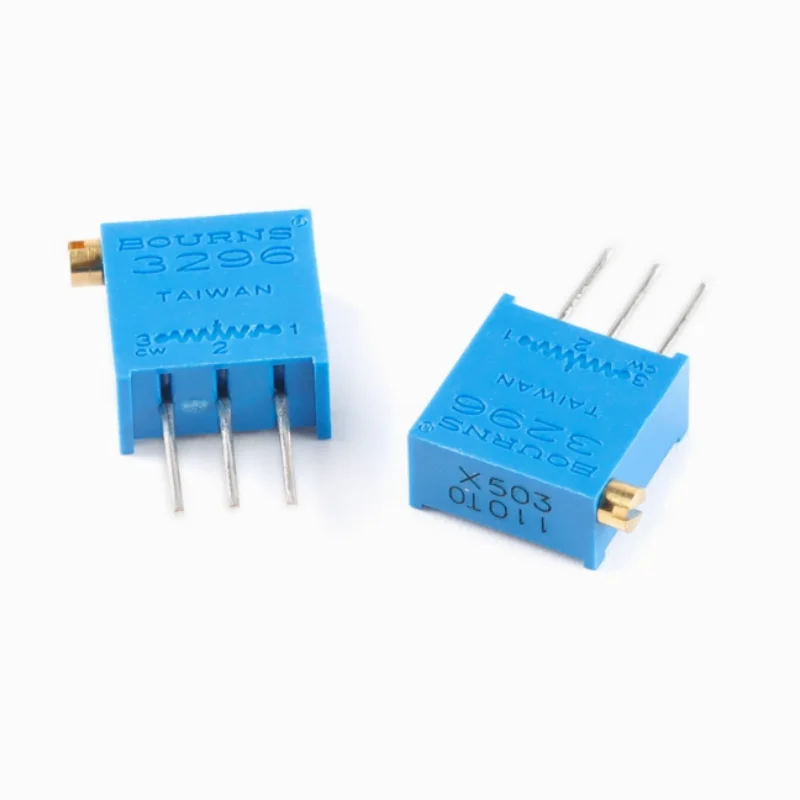 3296X-103 50PCS 1K 2K 5K 10K 20K 50K 100K 200K 500K 1M 100R 200R 500R ohm Trimmer Potentiometer Variable Resistor Cermet Trimpo