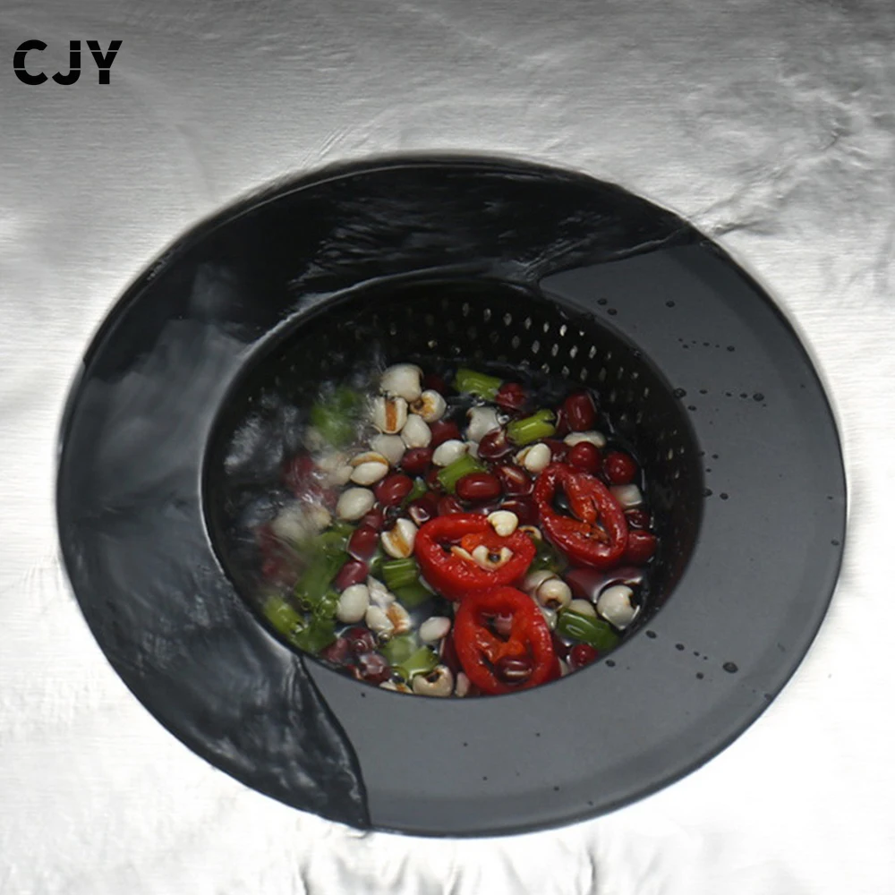 Kitchen Sink Filter Stainless Steel Mesh Sink Strainer Filter Bathroom Sink Strainer Drain Hole Filter Trap Waste Screen Tools