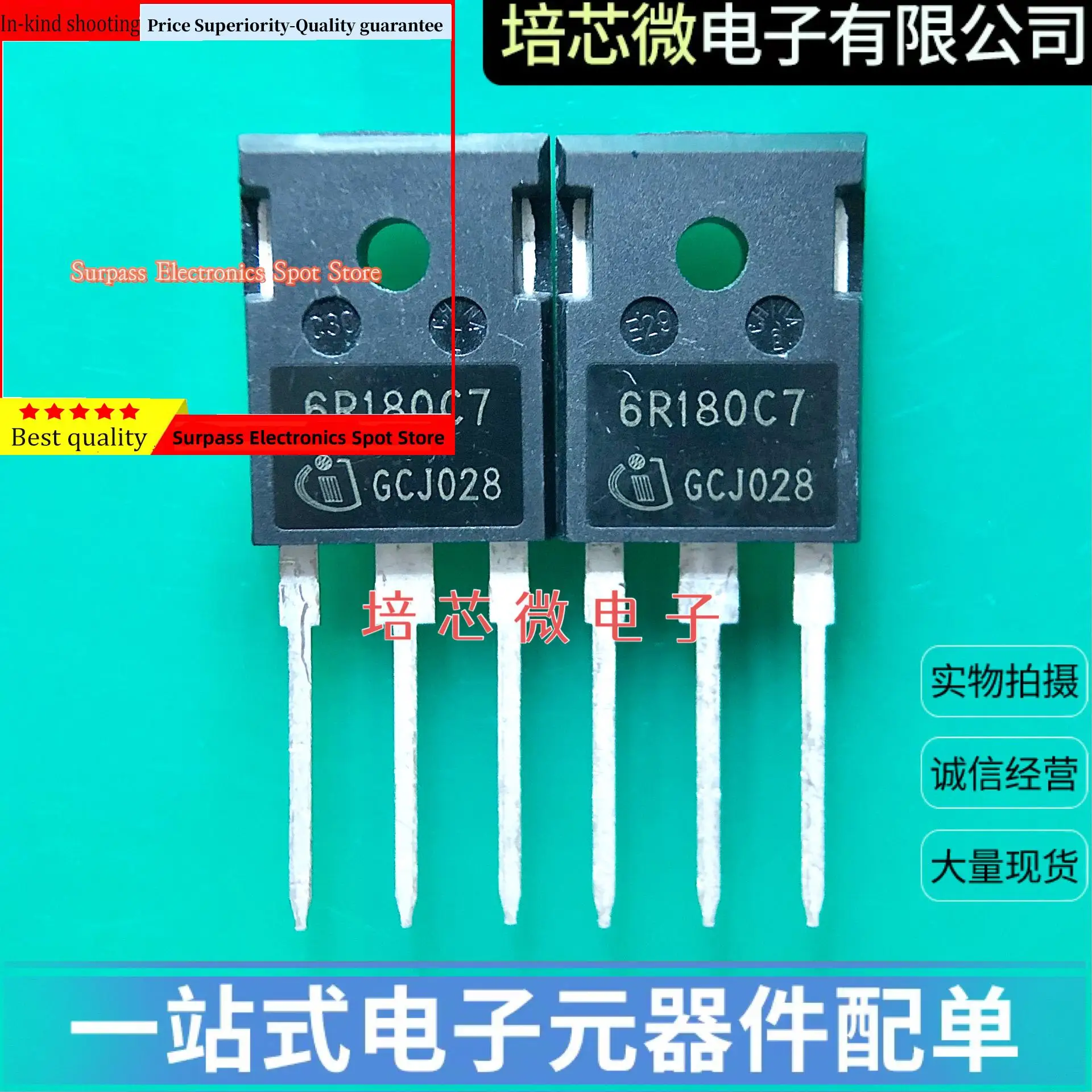 

10PCS-100PCS 6R180C7 TO-247 Price Superiority-Quality guarantee