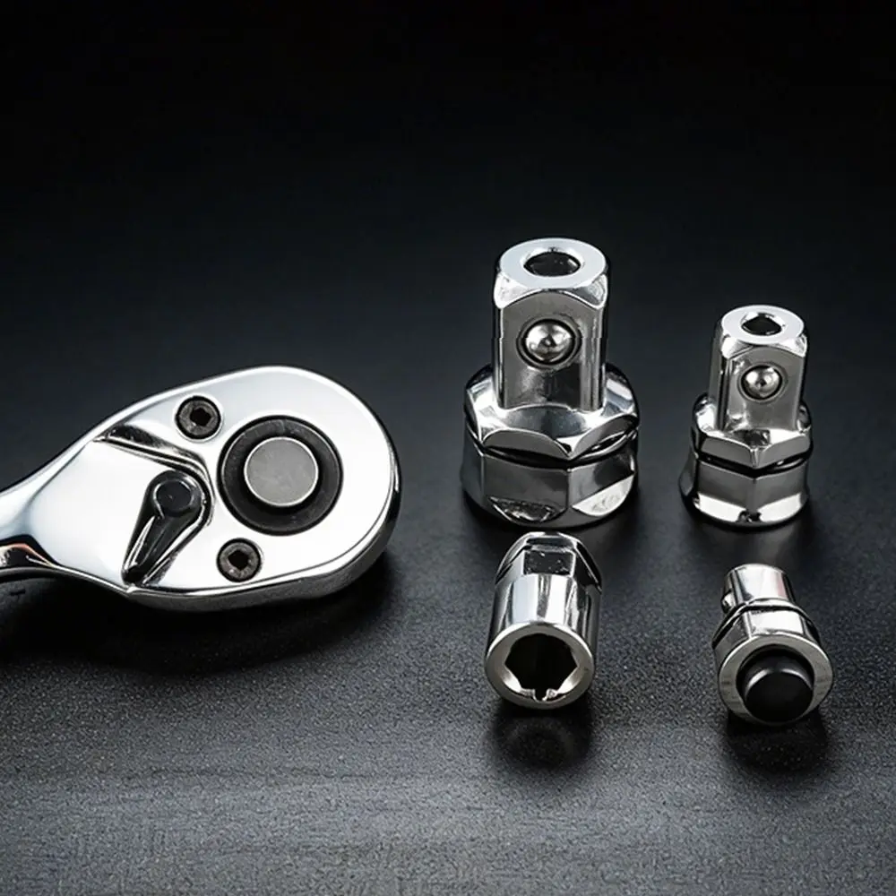 1/4" 3/8" 1/2" Ratschenadapter aus Chrom-Vanadium für Steckschlüssel – Verbindungsstück für den Haushalt – Detail 4