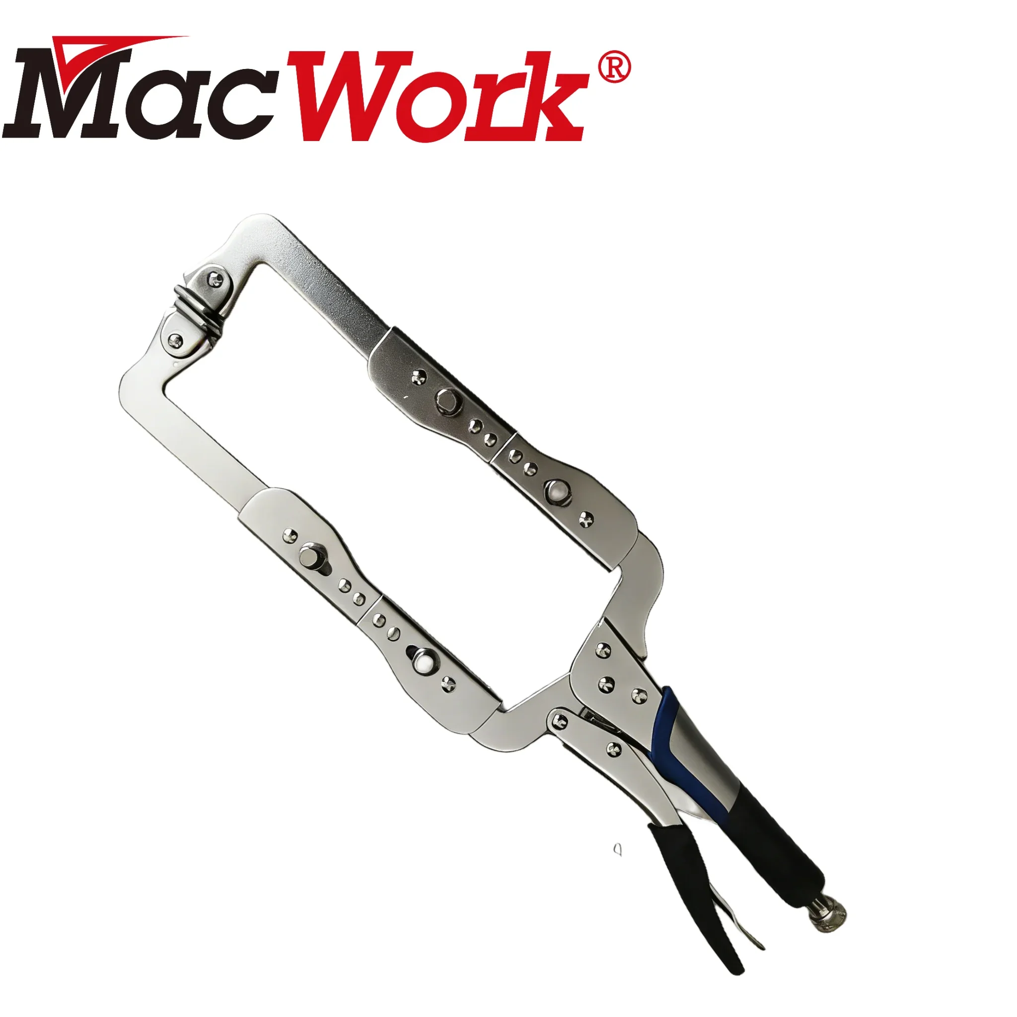 Macwork New 18 Inch Deformable Locking Face Clamp C-Shaped Vice Pliers Type C Locking Clamp Locking Pliers