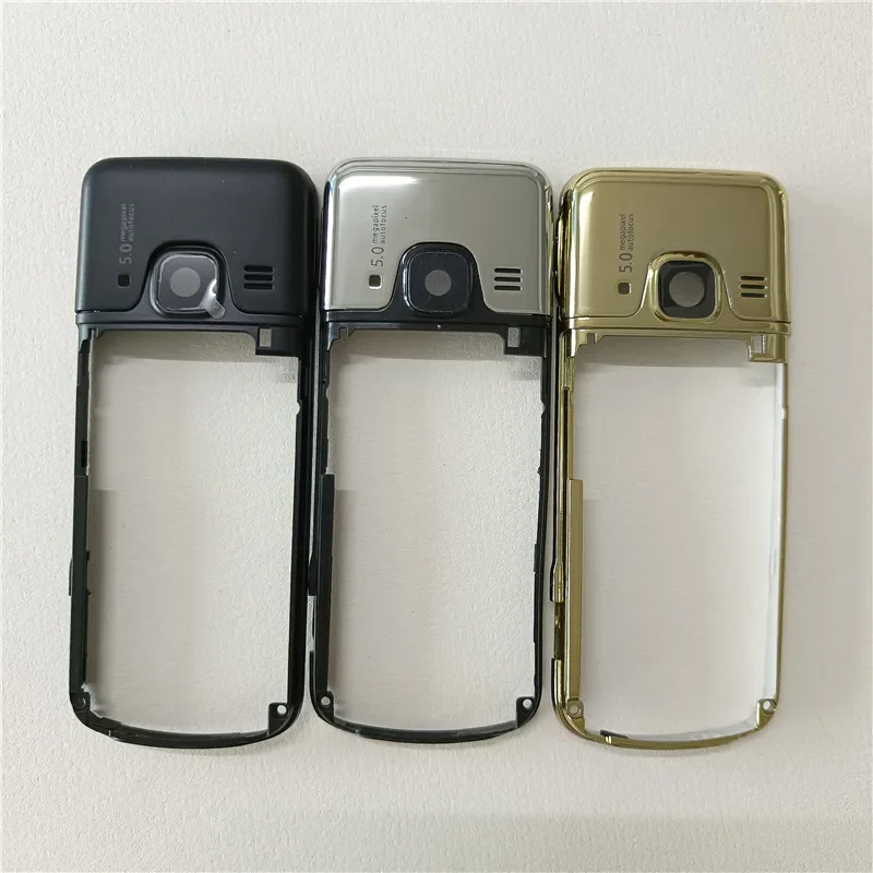 For Nokia 6700 Classic 6700C Mobile Phone Middle Frame Cover Case With Camera Lens Replacement Repair Parts