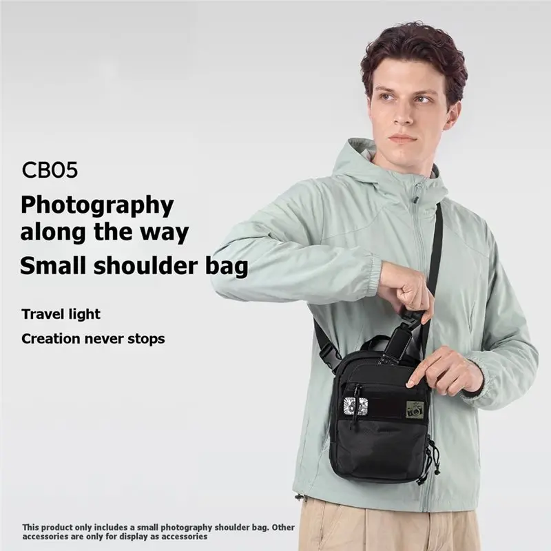 [NEW!】 CB05 Shoulder Bag Magnetic Quick Release Crossbody For Ricoh GR Osmo Pocket 3 Camera Carry Sling Bag