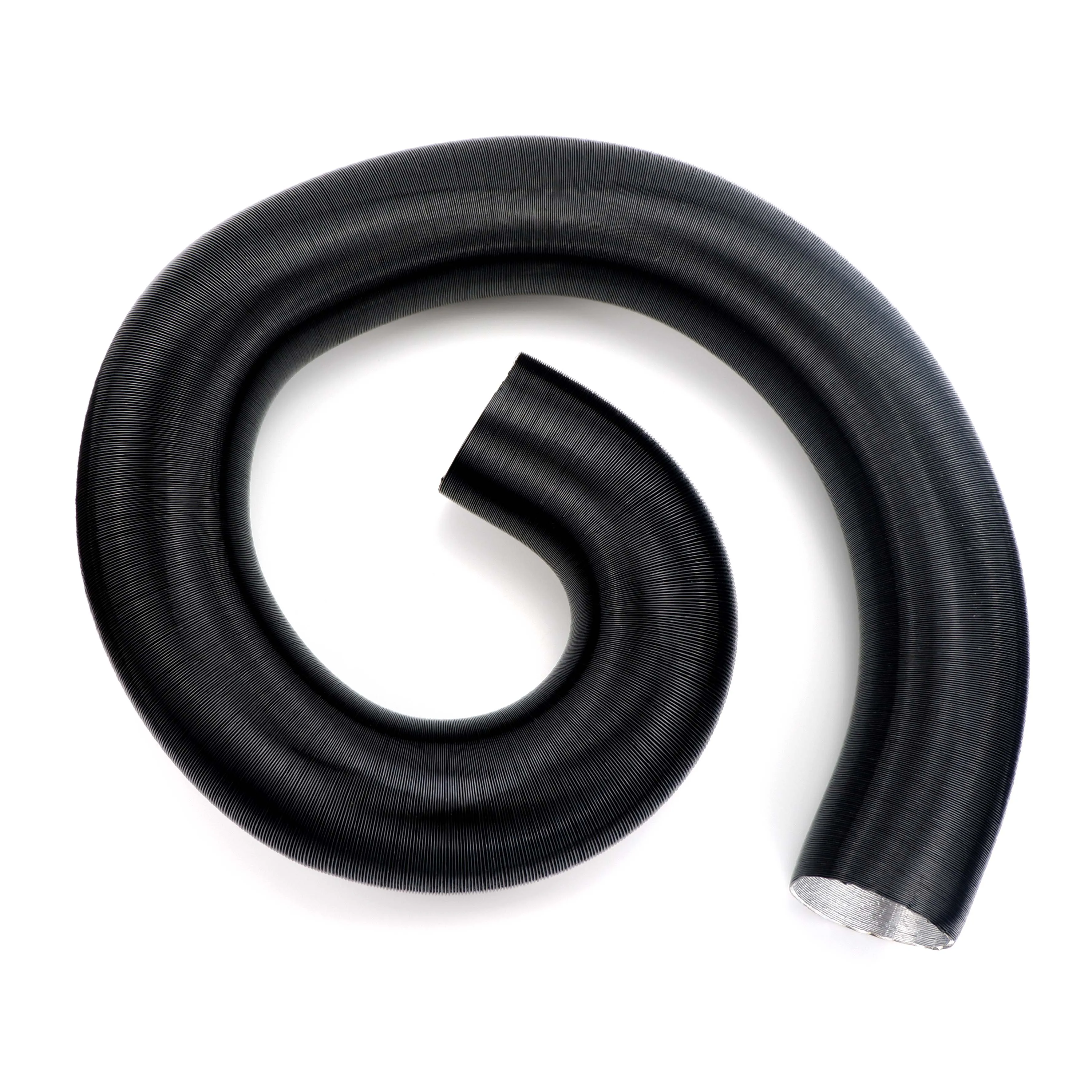 75mm Stretched length 300cm Air Diesel Heater Duct Pipe Ducting Hose Black For Webasto Eberspacher Heaters Car Camper VAN