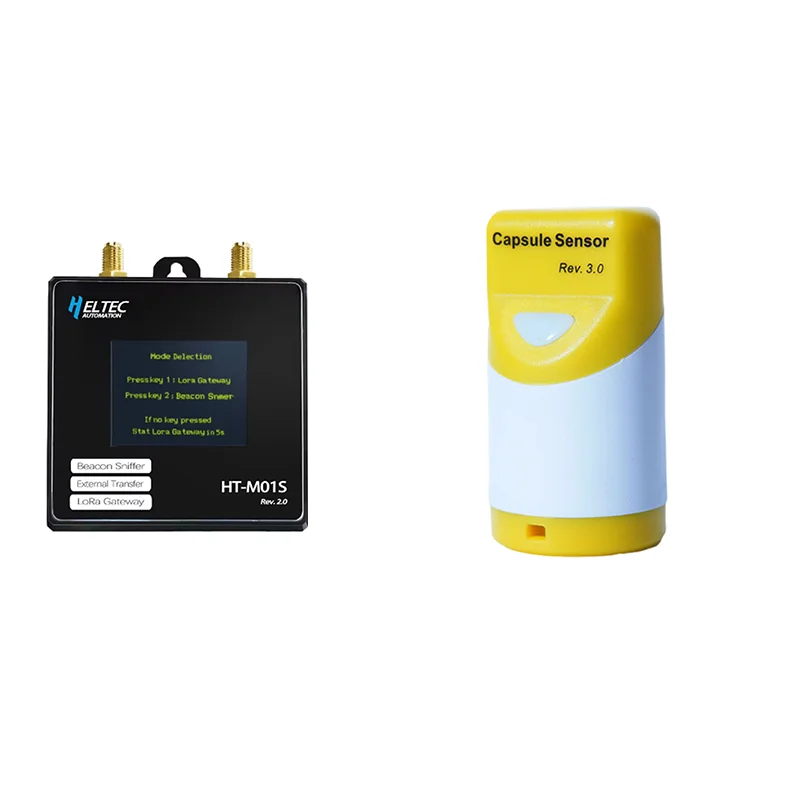 Sensor de cápsula Heletc V3 baseado em ESP32-S3 e SX1262 IoT LED luz indicadora HT-M01S LoRaWAN Gateway Wi-Fi e suporte Ethernet