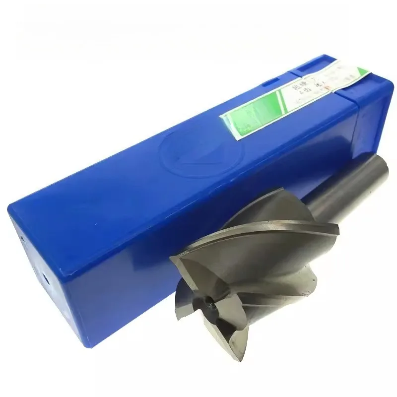 HSS Straight Shank End Mill 2 Flute 3 Flute 4 Flute Keyway Milling Cutter Super Hard Flat Bottom CNC Cutting Tool