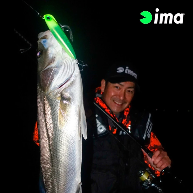 IMA Japan Imported Ima Road Sub-bait Somari Series 18g/62g Slowly Sinking S-shaped Gyratory Sea Bass