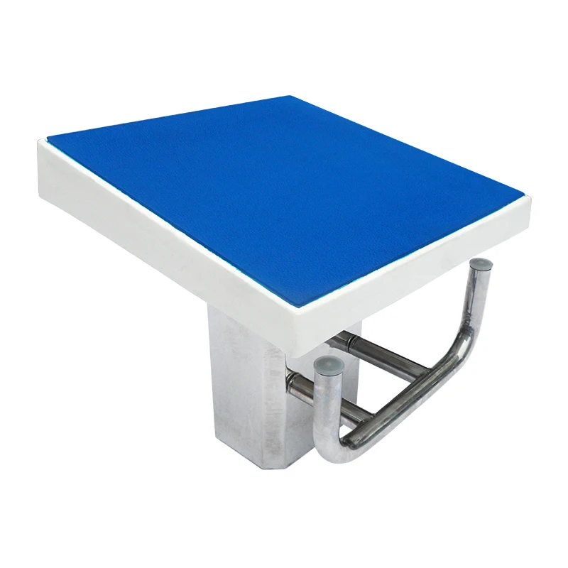 Custom Logo Swimming Diving Platform One Step Starting Block for Swimming Pool