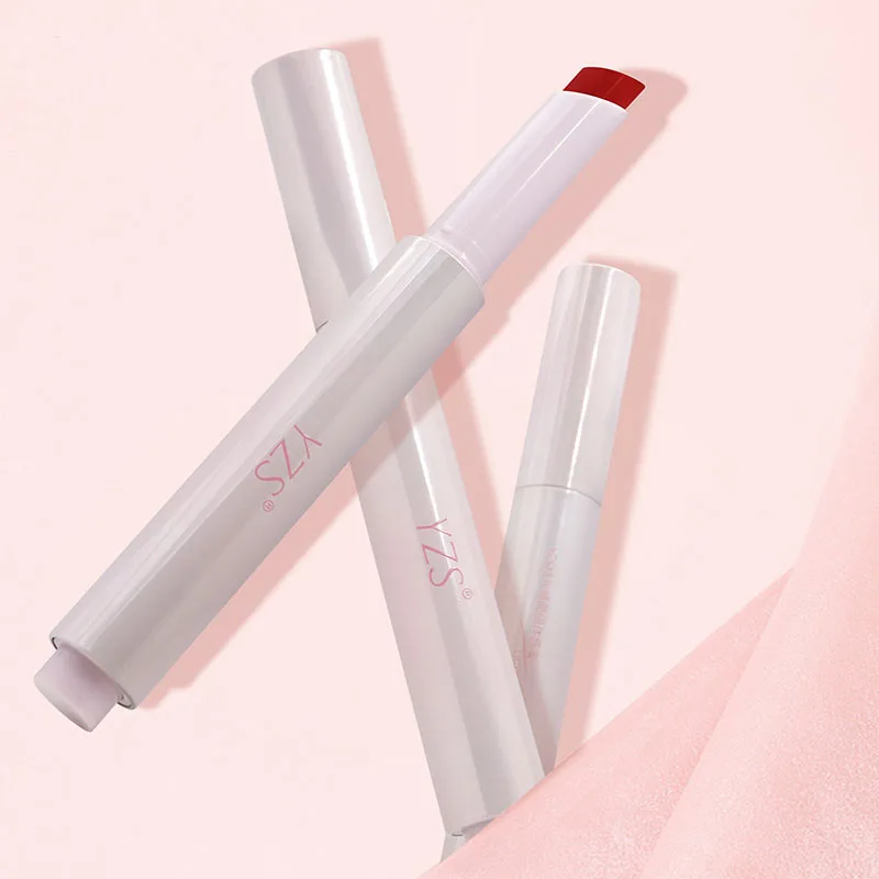 YZS 5 สีลิปสติก Lip Glaze Mirror GLOSS Jelly Essence Hydrating Waterproof Moisturizing LIPS แต่งหน้าเครื่องสําอาง
