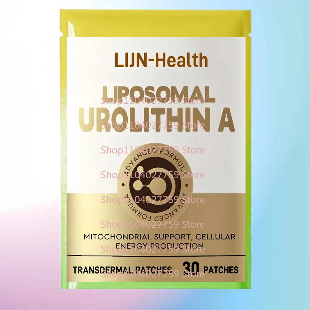 

30 Patches Urolithin A Transdermal Patches Advanced Pure for Healthy Anti Aging, Antioxidant and Mitochondrial Support