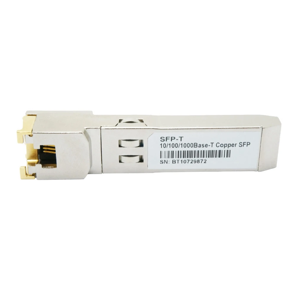 Модуль SFP RJ45 гигабитный, 10/100 Мбит/с