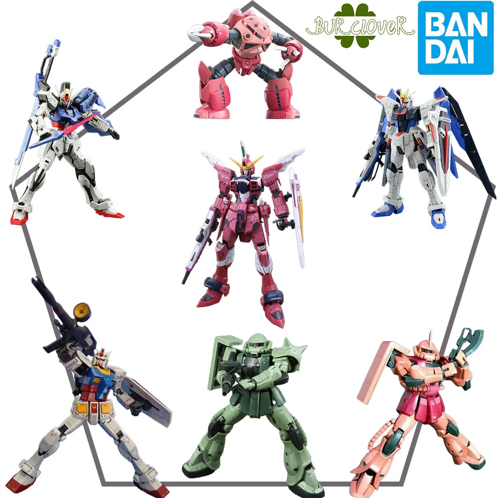 

Bandai Original GUNDAM RG Series RX-78-2 GUNDAM DESTINY GUNDAN Anime Action Figure Assembly Model Toys Collectible Ornaments