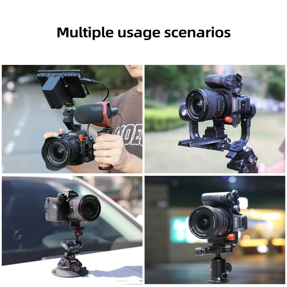 VRIG 65.9mm Rotatable Tripod Mount Ring Lens Collar w Arca Quick Release Plate for Sony A6000/A6100/A6300/A6400/A7M4/A7S3/A7R4