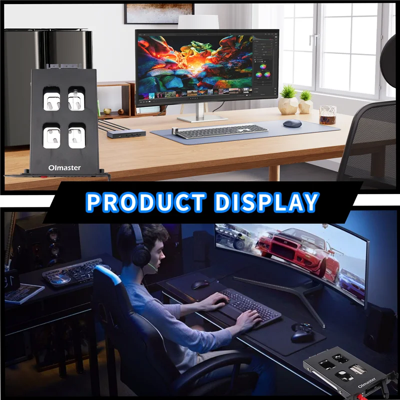 

Oimaster Pci Mobile Rack Enclosure Чехол для жесткого диска для 2,5-дюймового адаптера Sata Sdd Hdd