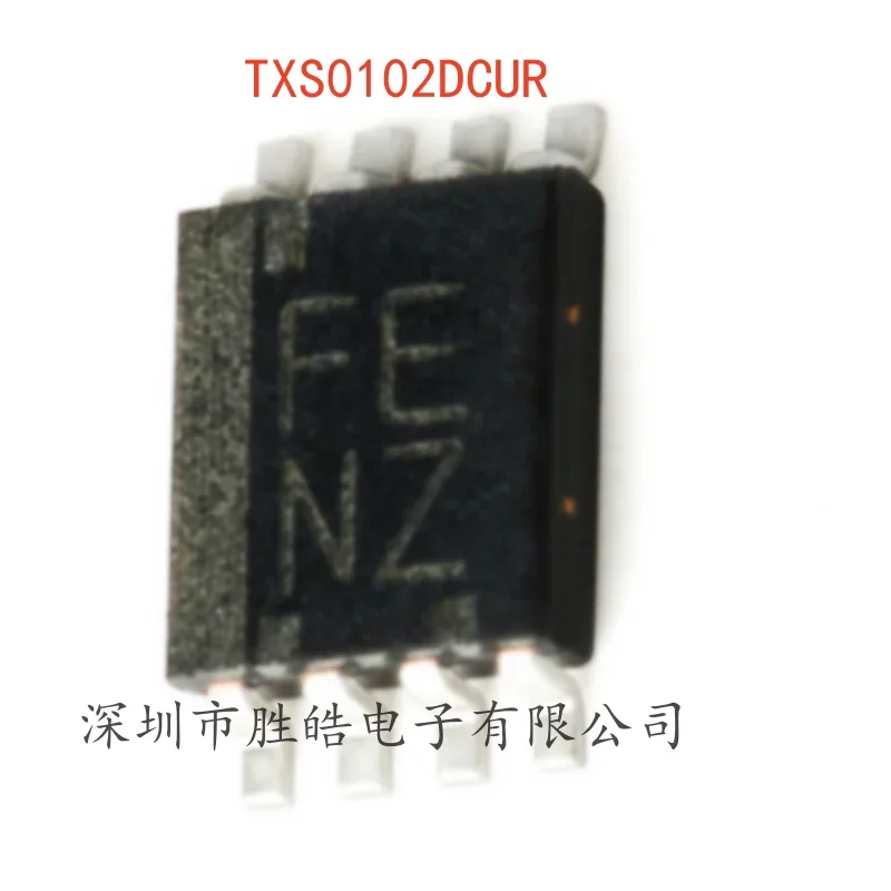 

(10PCS)NEW TXS0102DCUR TXS0102 2-Bit Bi-Directional Voltage-Level Converter Chip VSSOP-8 TXS0102DCUR Integrated Circuit