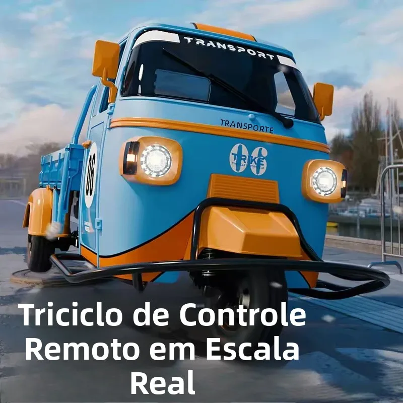 nouveau-camion-telecommande-a-trois-roues-a-l'echelle-1-10-modele-de-tricycle-rc-24g-rtr-avec-lumieres-led-et-effets-musicaux-pour-enfants