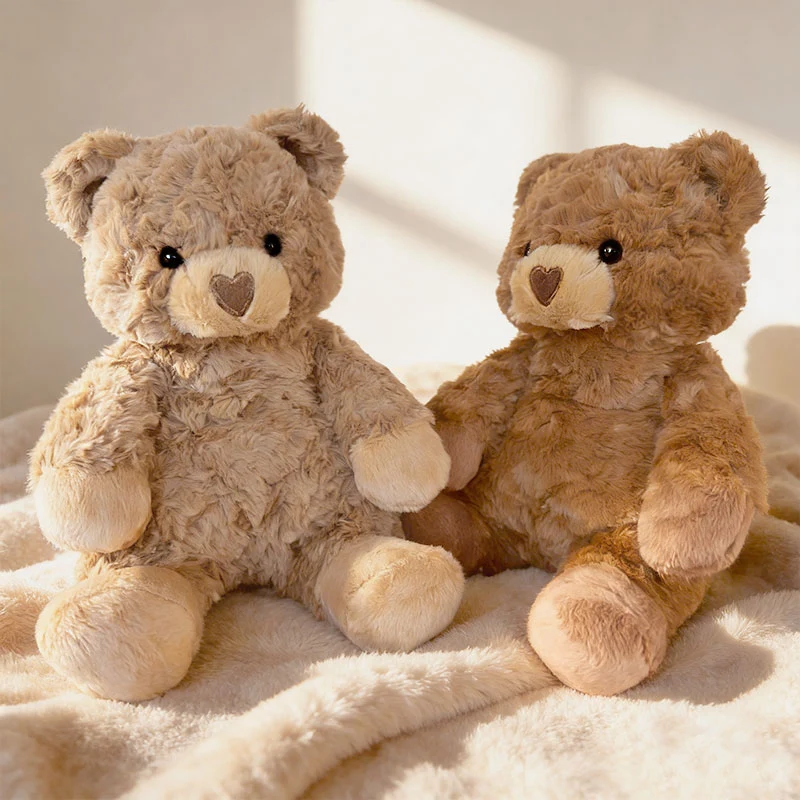 

25CM Love Curly Teddy Bear Plush Toy Hug Bear Dolls Children Birthday Gift Pillow Teddy bear Home Living Room Bedroom Decoration