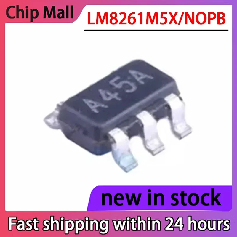 2PCS New LM8261M5X/NOPB Screen Printed A45A Linear Device Amplifier in Stock