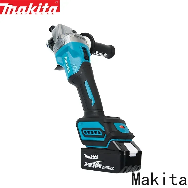 

MAKITA GA035GZ 40 В перезаряжаемая угловая шлифовальная машина 150 мм Угловая шлифовальная машина Мощная бесщеточная зарядная мельница