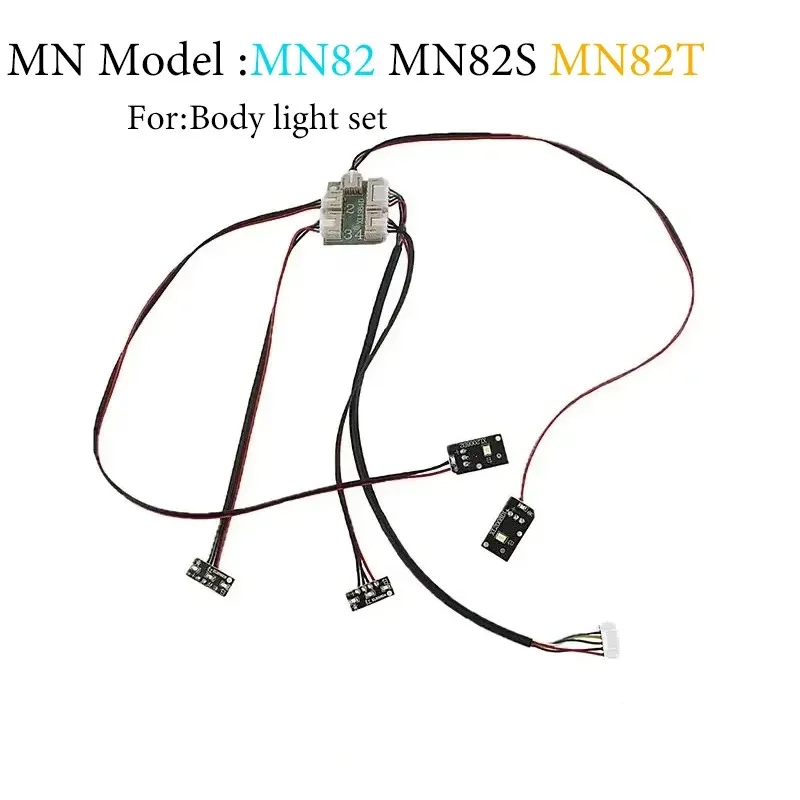 MN Model 1:12 MN82 MN82S MN82T Climbing Vehicle Upgrade Parts: Lighting Circuit Board, Rear Panel, Transmission Shaft, Gear Box
