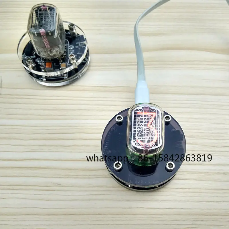 

Single tube IN-12 glow clock IN12 glow clock