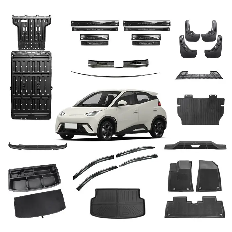 Underbody Protection Kit for BYD Seagull 2023-2025 Engine Guard + Battery Skid Plate Aluminum Alloy Chassis Cover