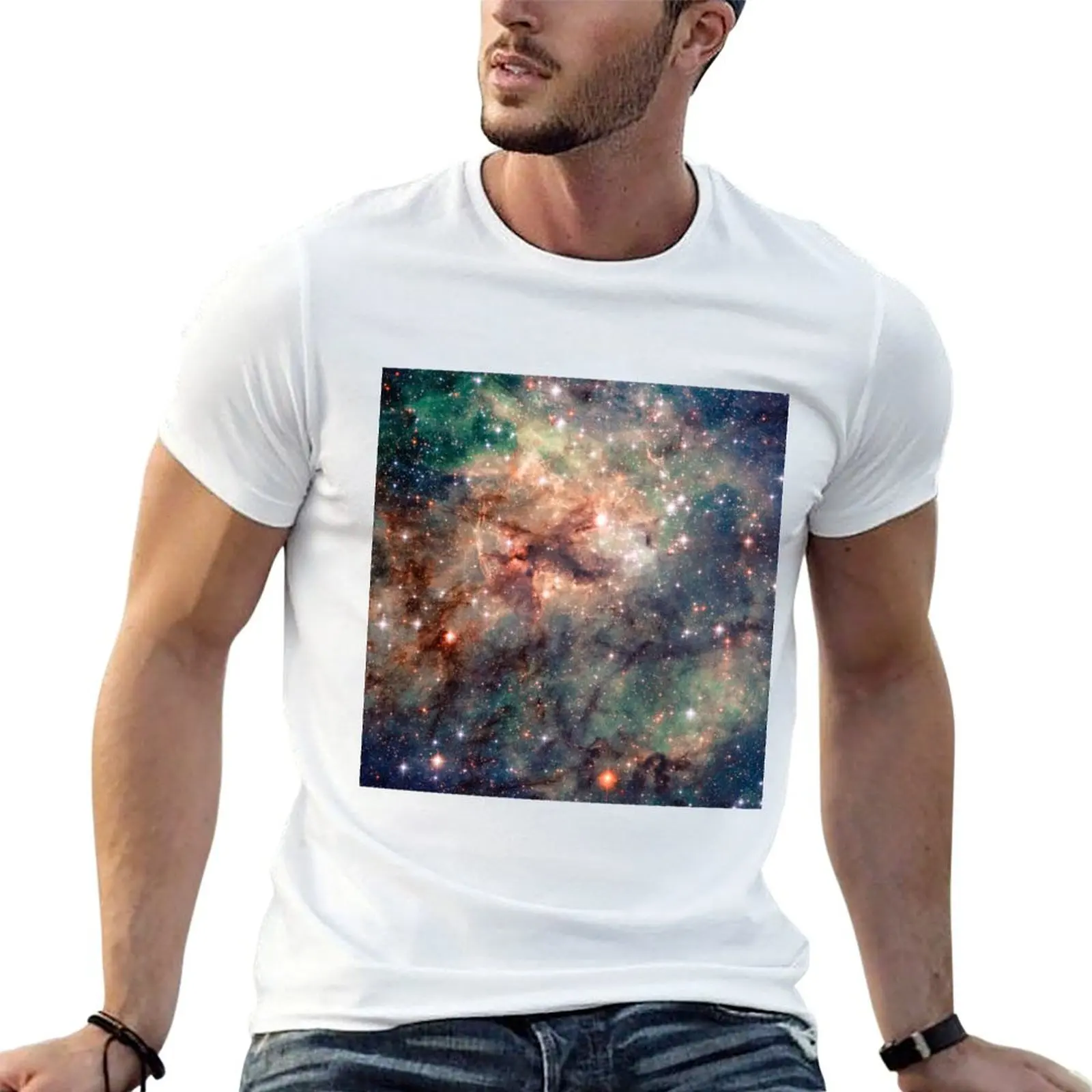 Tarantula Nebula T-Shirt Active Wear Sports T-Shirt for Men