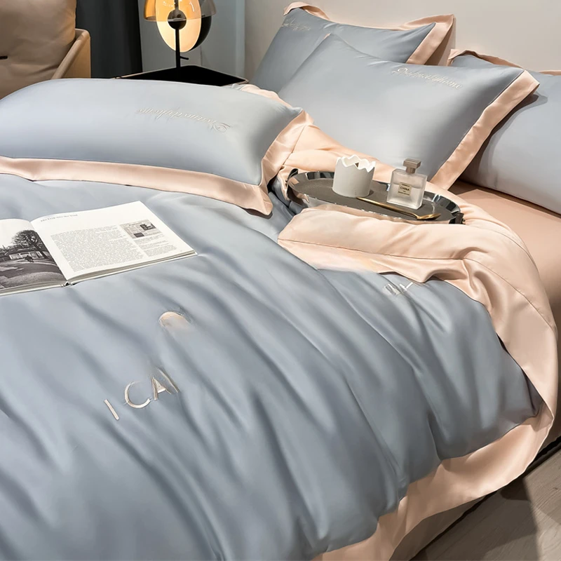 Postmodern Luxury White Beddings Sets Ultralight Selling Comfortable Kawaii Bedding Set Nordic Minimalist Home Furniture