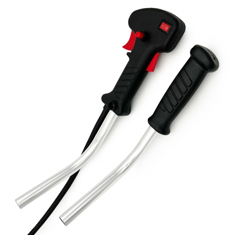 草刈機用アルミチューブハンドルスロットルスイッチ