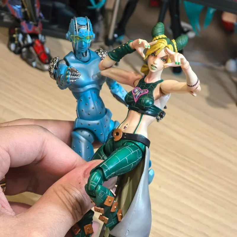 

MEDICOS Super Action Statue Jolyne Cujoh JoJo's Bizarre Adventure Stone Ocean Stone Free Reissue Articulated Figure In Stock