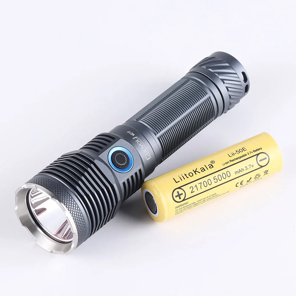 Convoy M21F 21700 flashlight ,type-c charging port,KW CULPM1.TG SFT40 XHP70.2,with 21700 battery inside