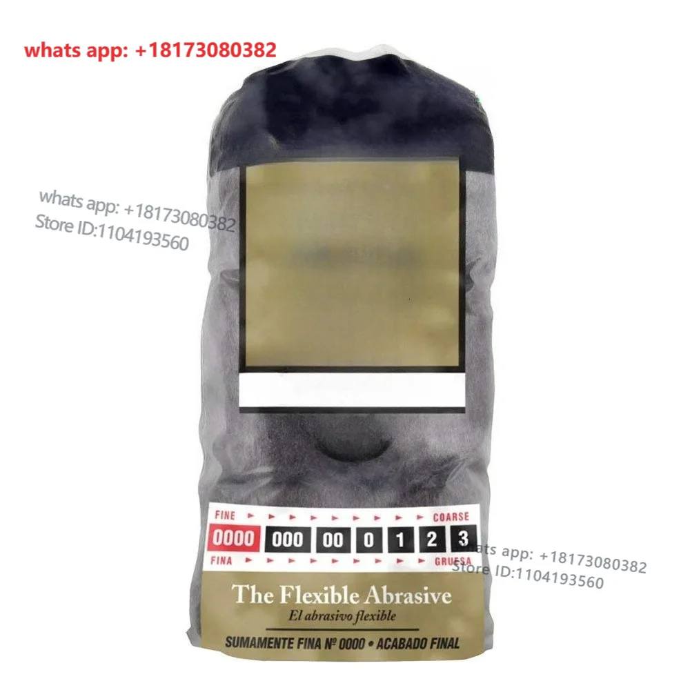Rhodes Homax Steel Wool Steel Wire Cotton, Steel Wire Fleece 12 rolls/pack