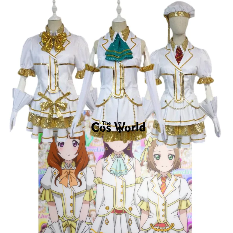 Love Live Arise Private Wars Kira Tsubasa Toudou Erena Yuuki Anju Uniform Outfit Anime Customize Cosplay Costumes