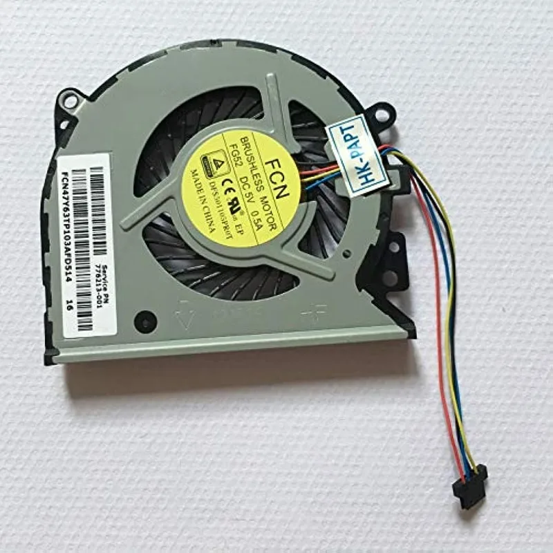 Replacement Fan for Hp Pavilion 13-A 13-A000 13-A100 X360 Envy 15-u Series, 776213-001 779598-001 776215-001