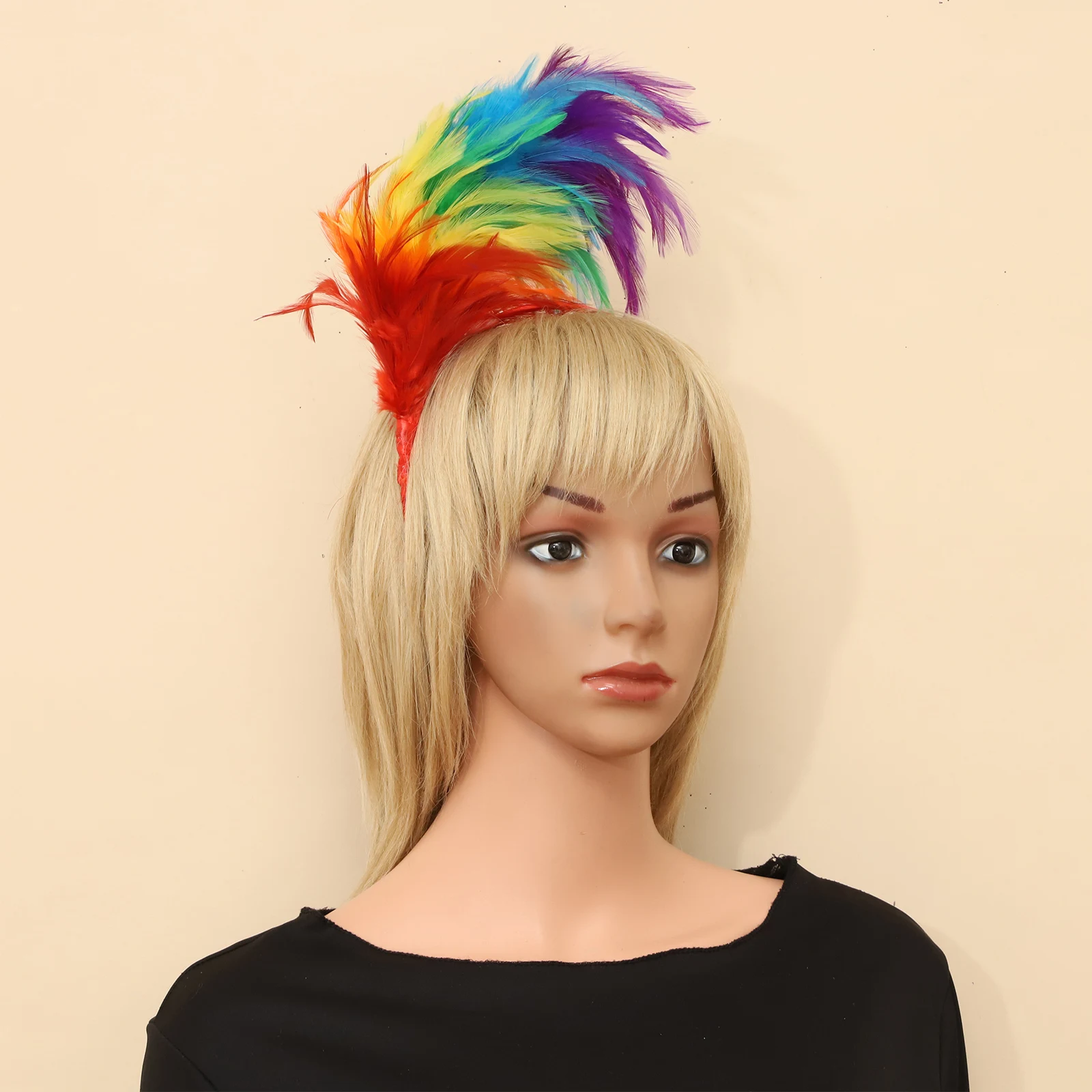 Accessorio per costume da donna con fascia per capelli, copricapo, copricapo, per ballo di fine anno, festa, spettacolo teatrale, cocktail