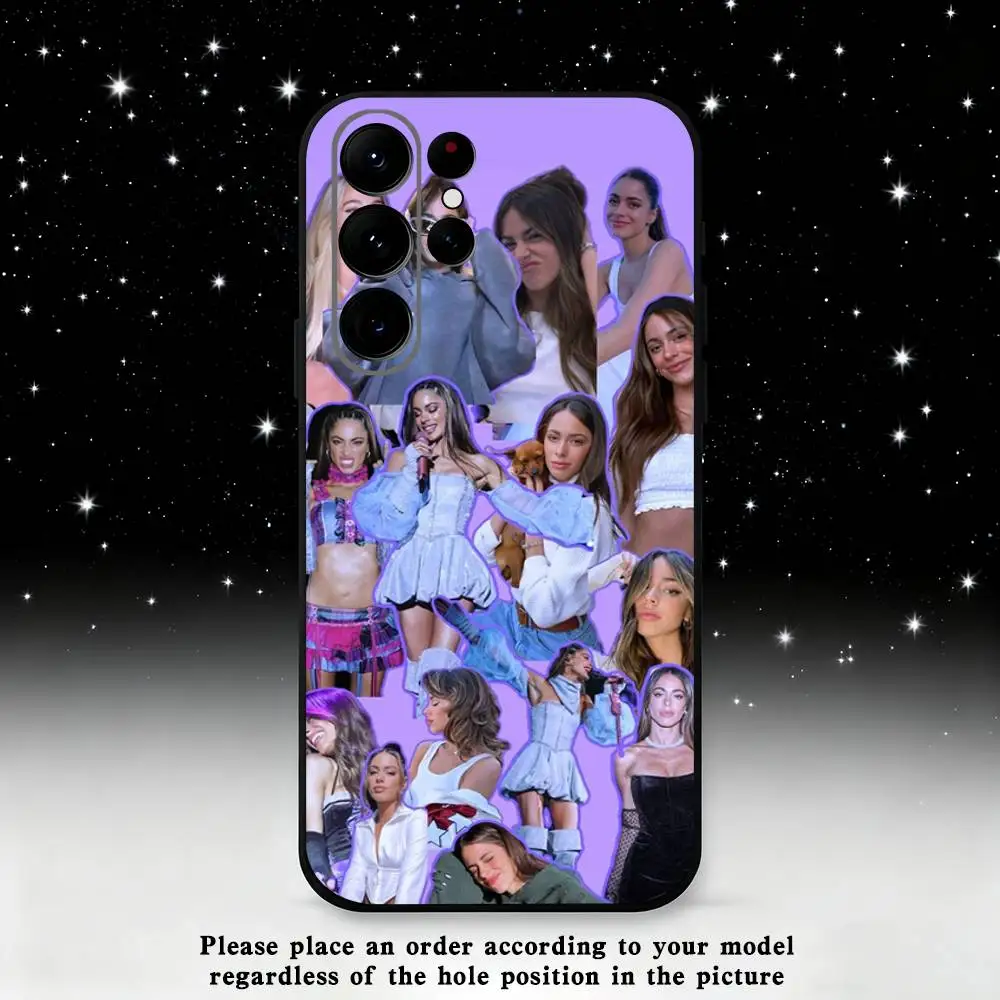 حافظة هاتف T-Tini S-Stoessel لهاتف سامسونج S25، S24 Ultra، S20، S30 plus، S22 plus، S23، S30 Ultra 5G غلاف أسود من السيليكون #2