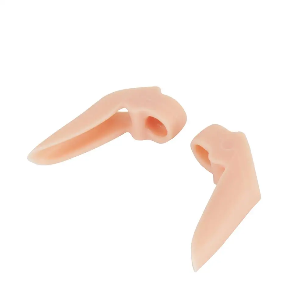 Silicone Toe Separator for Hallux Valgus - 1 Pair, Bunion Corrector, Foot Finger Protector, Ideal for Pedicures