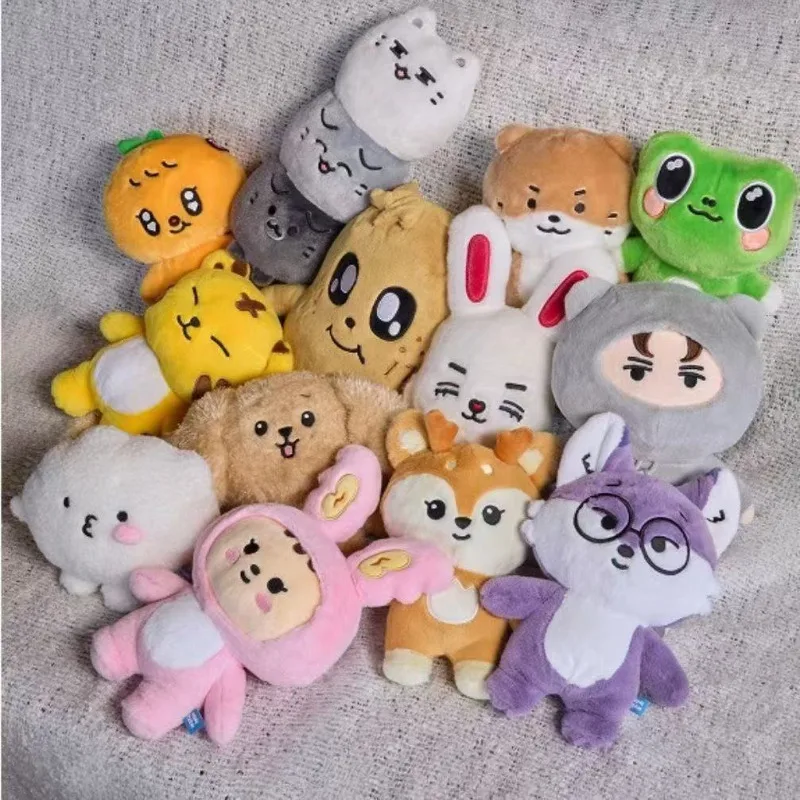 

20CM New Kpop Korean Gorp 17 Purple Fox Lovely Soft Plush Figure Fans Gifts Collection Display