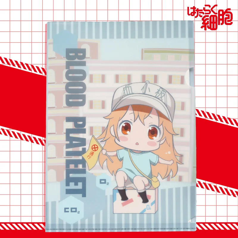 Cells at Work! Platelet China Official Authorization Character File Folder