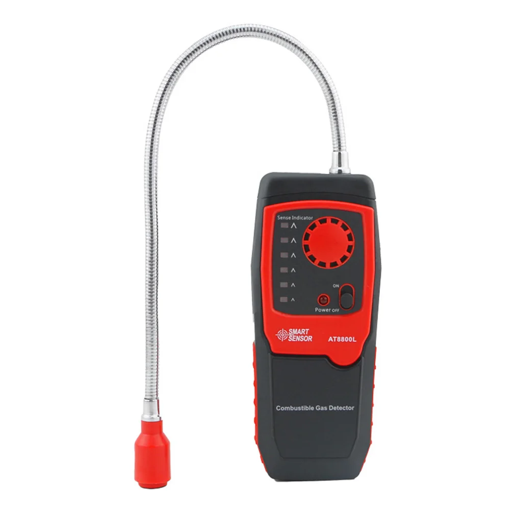 AS8800L Methane Gas Leak Detector Analyzer SMART SENSOR Combustible Gas Detector Natural Gas Leakage Tester Tool Dropshipping
