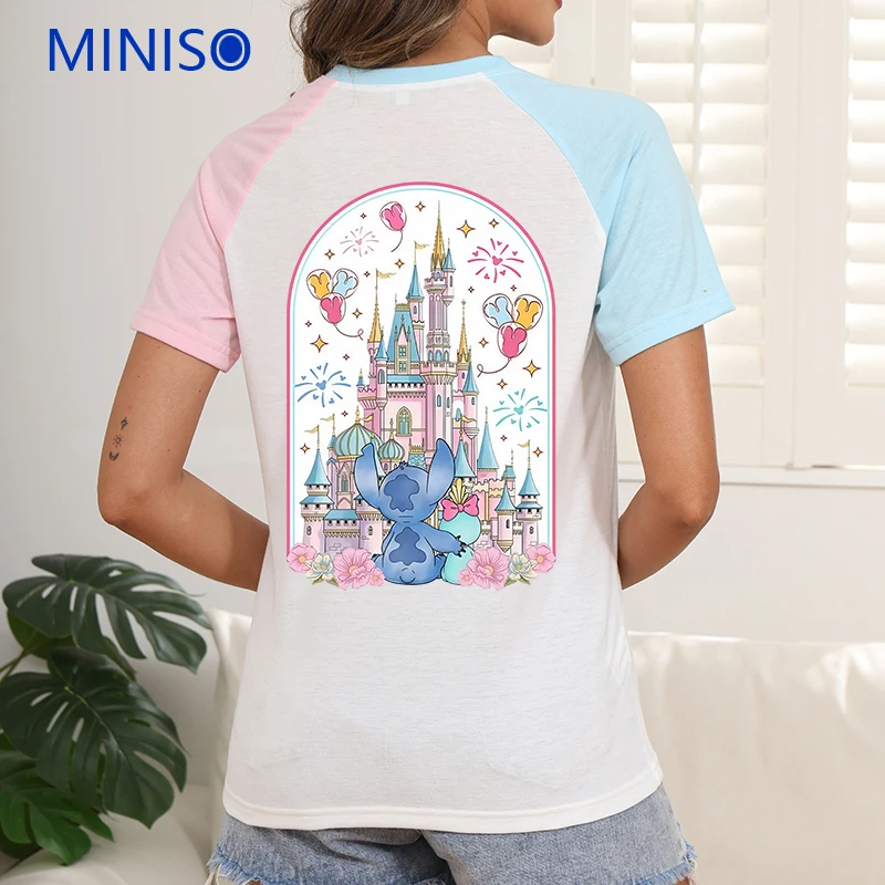 

Women's Short Sleeve Top Disney Mickey Mouse Cartoon Print Comfortable Clothes Factory Outlet Women's T Shirts Friends Clothing