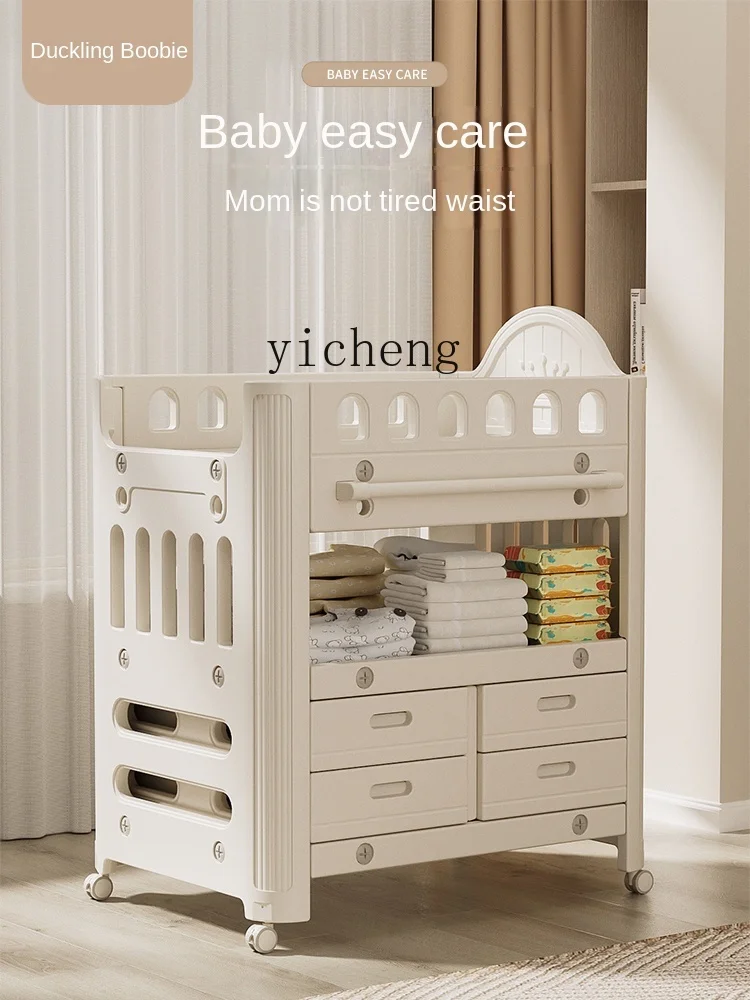 XL Infant Diaper-Changing Table Baby Baby Caring Table Diaper Changing Newborn Multifunctional Baby Care Table