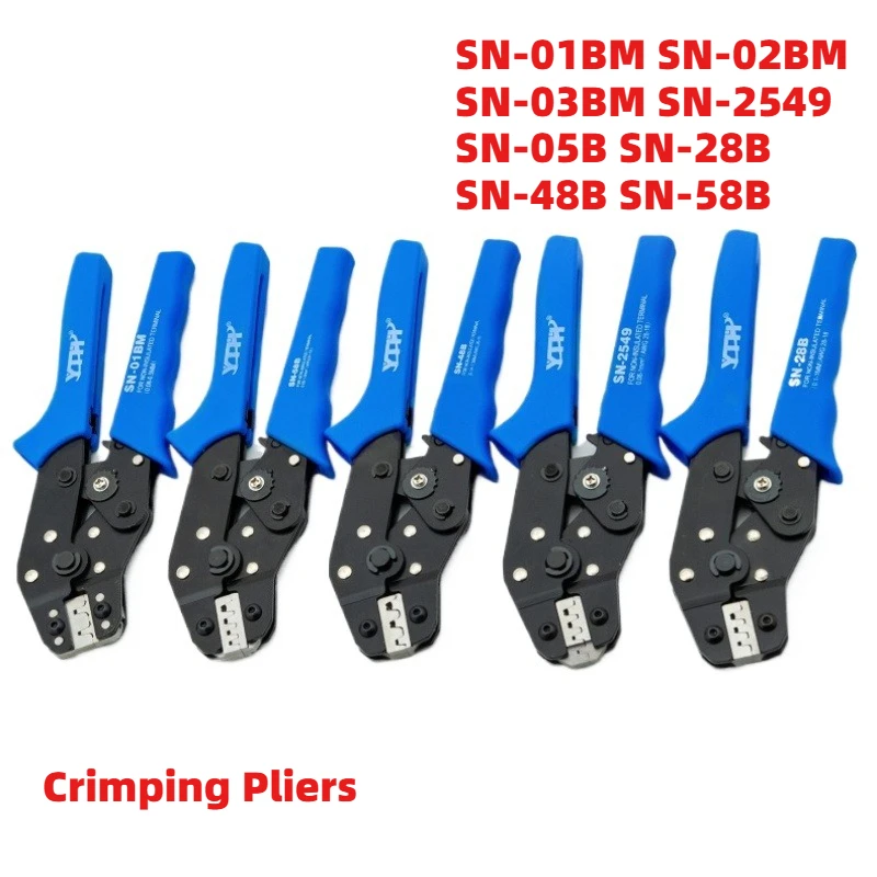 SN-01BM SN-03BM SN-2549 Crimper 1.25 1.5 2.54 GH MX ZH XH 2.0 3.96 4.2 6.2 Terminal Wire Crimp Tool 0.08-0.14mm² Crimping Plier