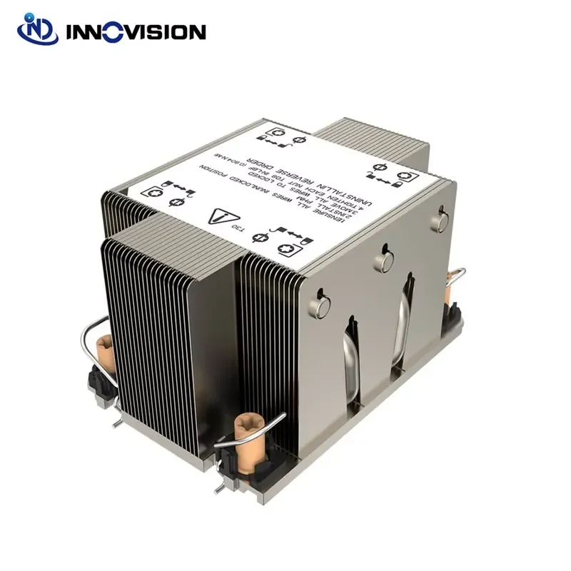 BOLRZO New Original 2U 4677 4710 Server Heatsink Passive Server Central Processor Cooler 4677-2UPW3 TDP300W