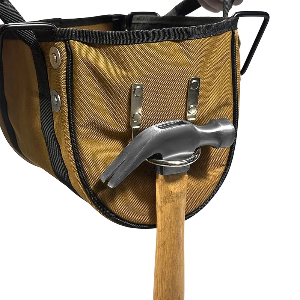 1 Piece 1200D Oxford Cloth Ladder Top Tool Bag Waterproof Pocket Storage For A-Frame Ladder Hardware Accessories