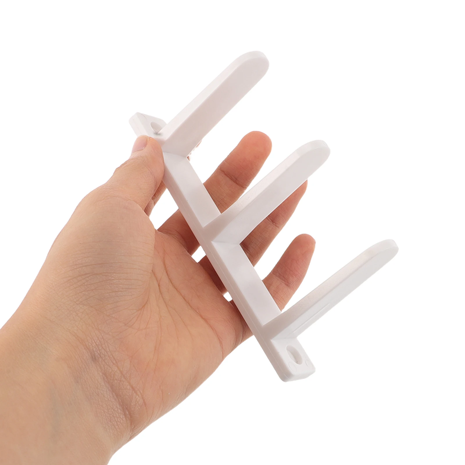 

4pcs Sliding Door Floor Guide Kit Plastic Bottom Guide For Sliding Doors With Screws Cabinet Bumper Replacement Home Hotel