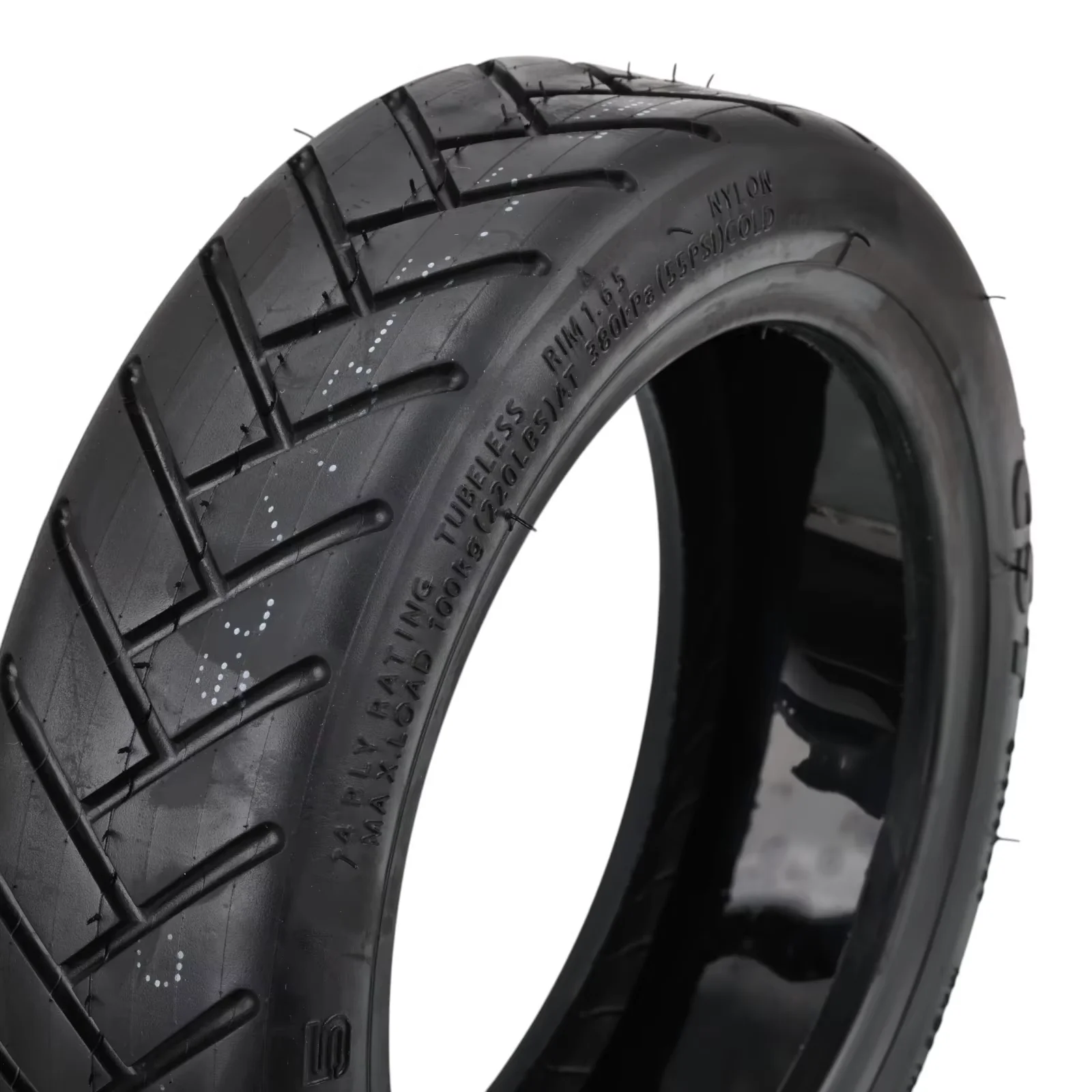 Pneu CST 60/70-6.5 para Patinete Elétrico Xiaomi 4 Pro/5/5 Pro/5 Max, Acessório de Substituição de Pneu Sem Câmara de 10 Polegadas