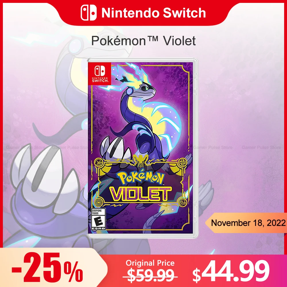 Pokemon Violet Nintendo Switch Game Deals 100% Official Original Physical Game Card RPG Adventure Genre for Switch OLED Lite