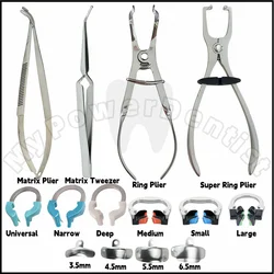 ental Matrix Bands Palodent Metal Matrix Titanium Clamping Ring Clamp Forceps Forming Clip Pliers V3 System
