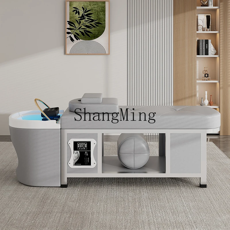 DSA Head Therapy Shampoo Bed Stainless Steel Barber Shop Beauty Salon Hair Salon Special Water Circulation